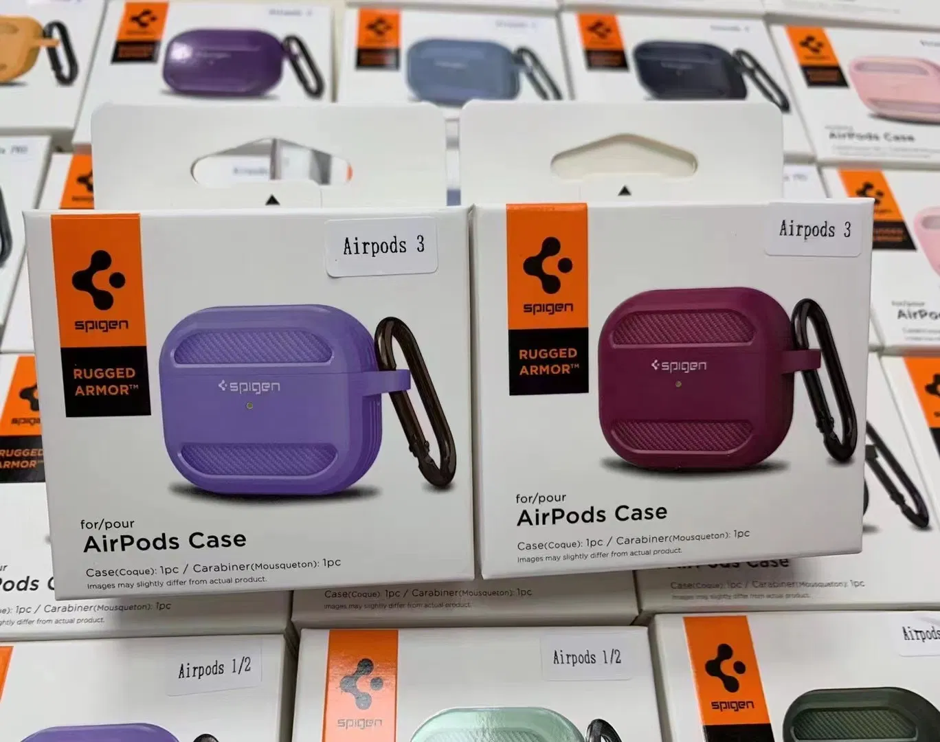 Wholesale Weview Protective Silicon Case for Airpods PRO 2 PRO 2 3 4 Wireless Earphones Without Hook Headphone Cases