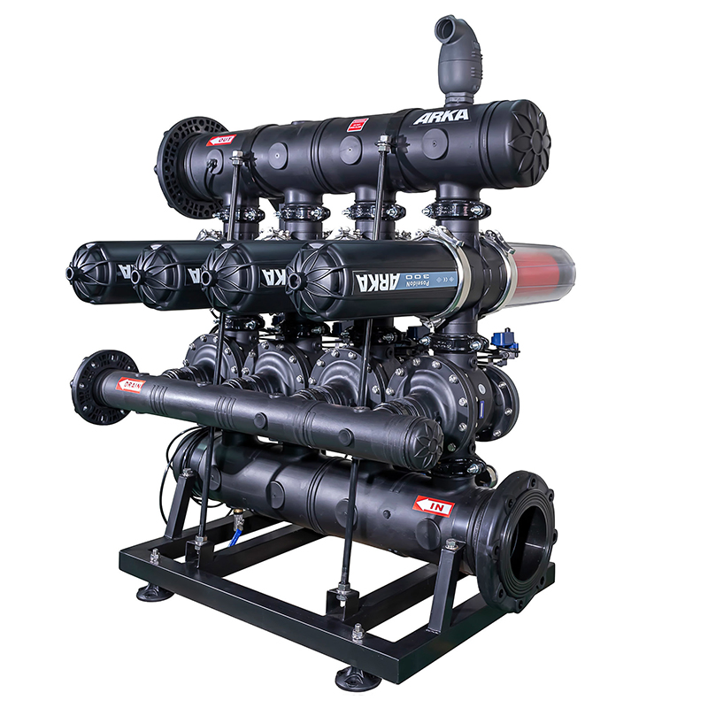 4 Inch 4 Unit Automatic Backwash System for Drip Irrigation