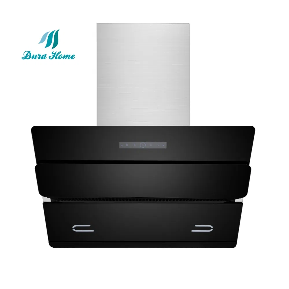 Elegant Side Mount Range Hood - Ducted Glass Kitchen Hood Design Cooker Hood