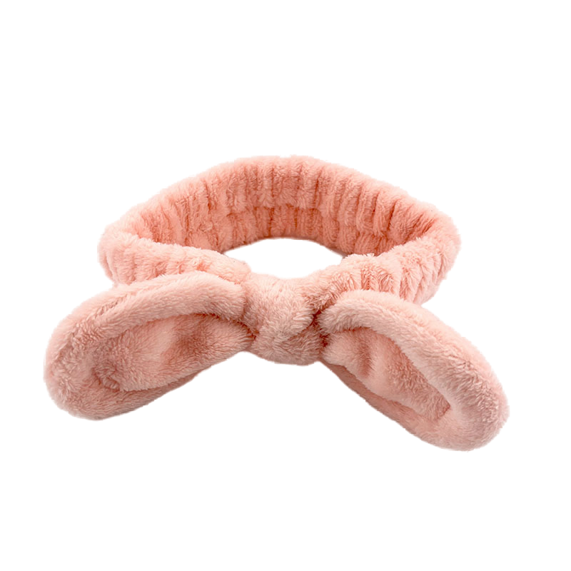 Soft Fleece Head Wraps Elastic SPA Bath Hairband for Shower Super Stretchy for Skincare Makeup