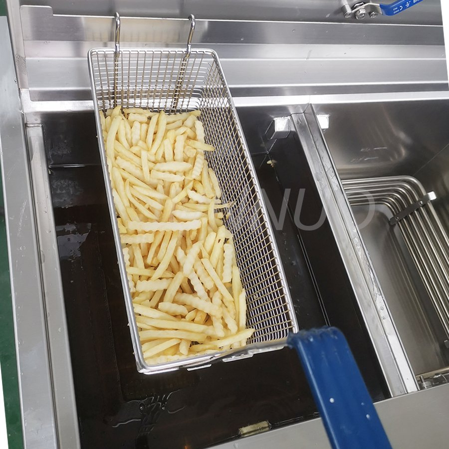 Прямоугольная фритюрная корзина из нержавеющей стали