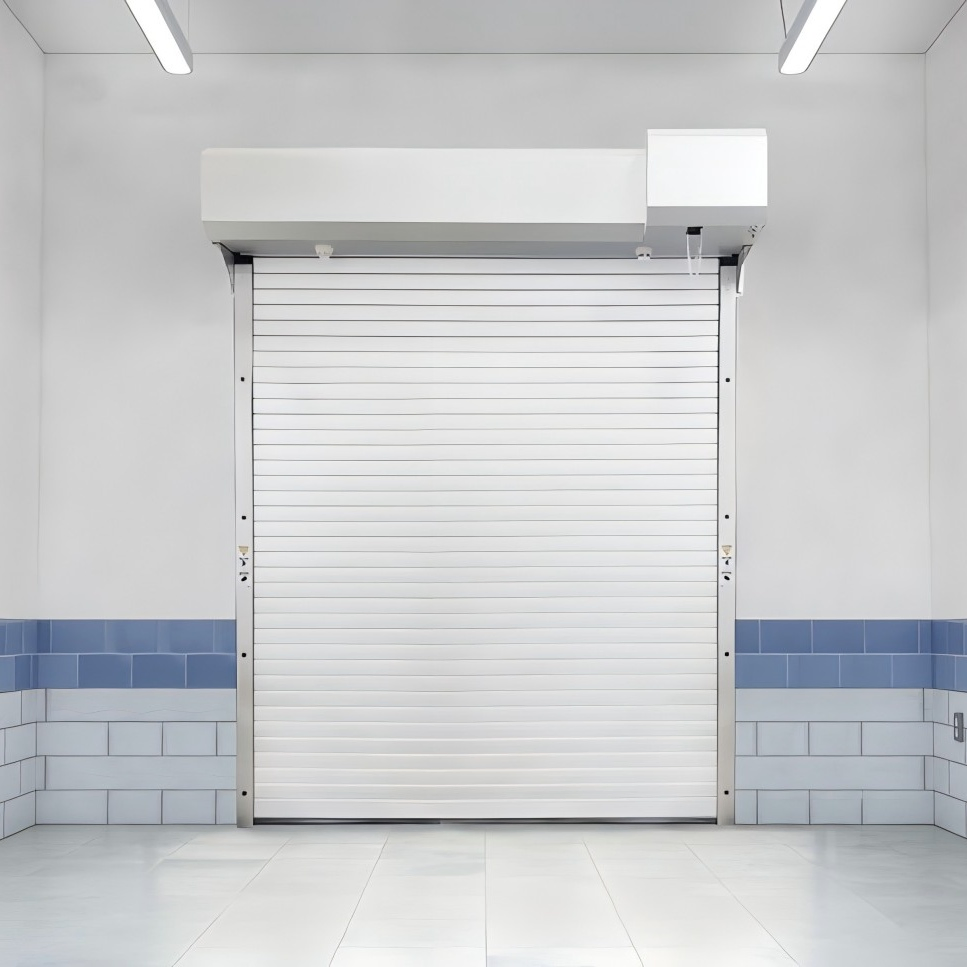 Fireproof Garage Automatic Rolling Shutter Door Exporters Industrial Commercial Sliding Door Horizontal Sectional Overhead Doors