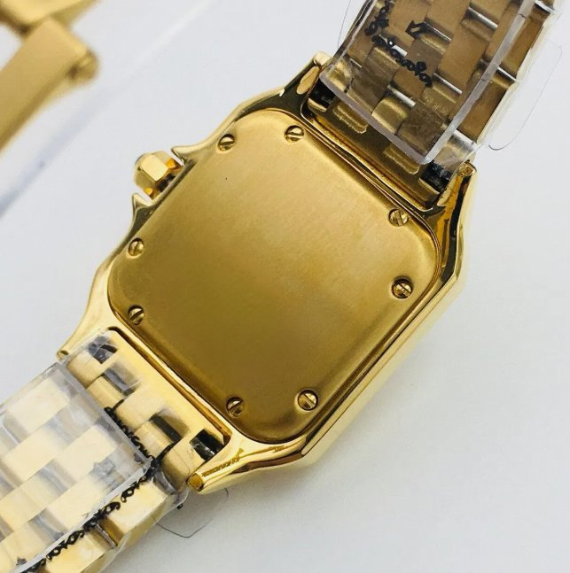 BV Factory Super Clone Gold Sandus Sapphire Mirror Women's Watch