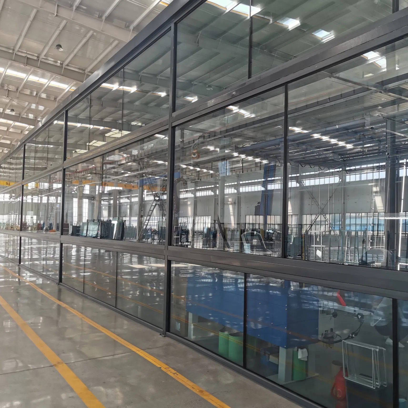 Customized Glass Panel Aluminum Frame Solid Structure Safety Hollow Insulated Building Glass for Safety