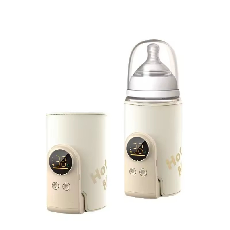 2025 Smart Baby Milk Bottle Warmer Portable USB Fast-Heating Baby Feeding Heater for Travel, Car & Home