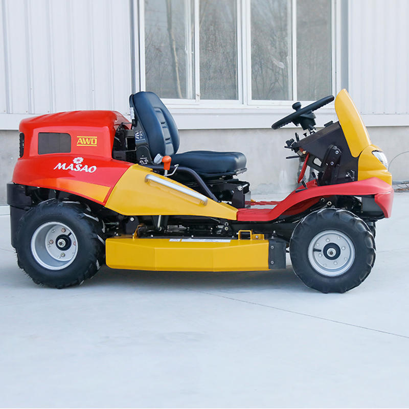 4WD Four-Wheel Drive Riding Tractor Lawn Mower CE EPA Ride on Garden Lawnmower