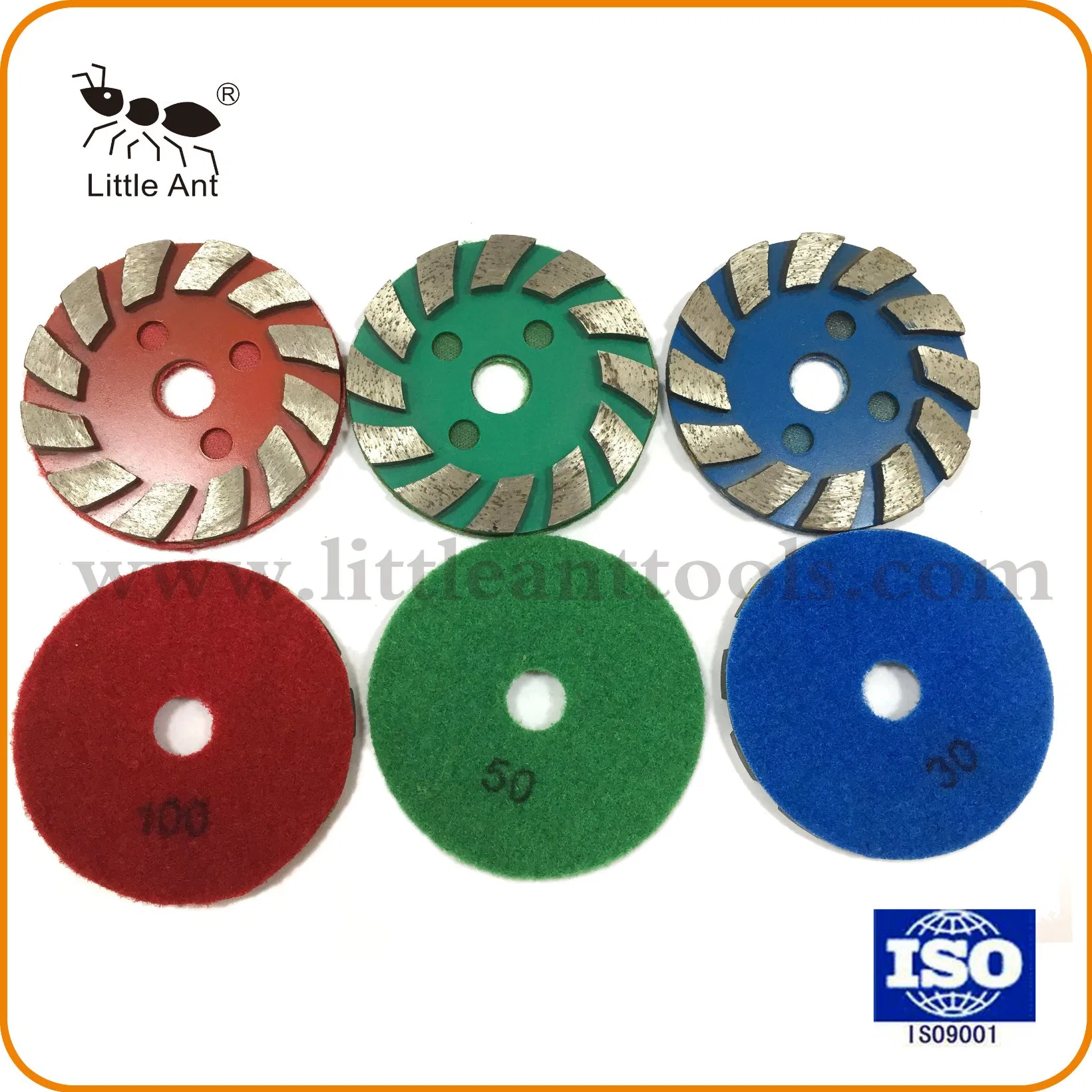 High Efficiency Diamond Grinding Plates for Floor Polishing