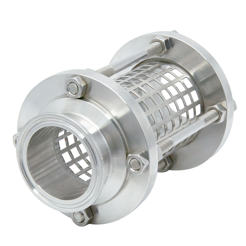 Durable Hygienic Sight Glass with Threaded Design and Protective Cover