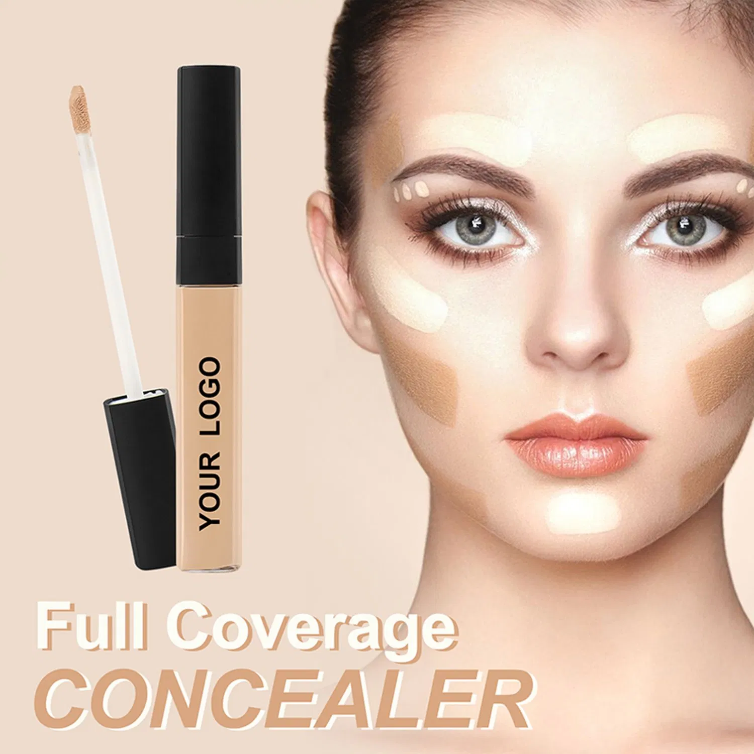 Hot Selling Cosmetics High Definition Concealer for Girls