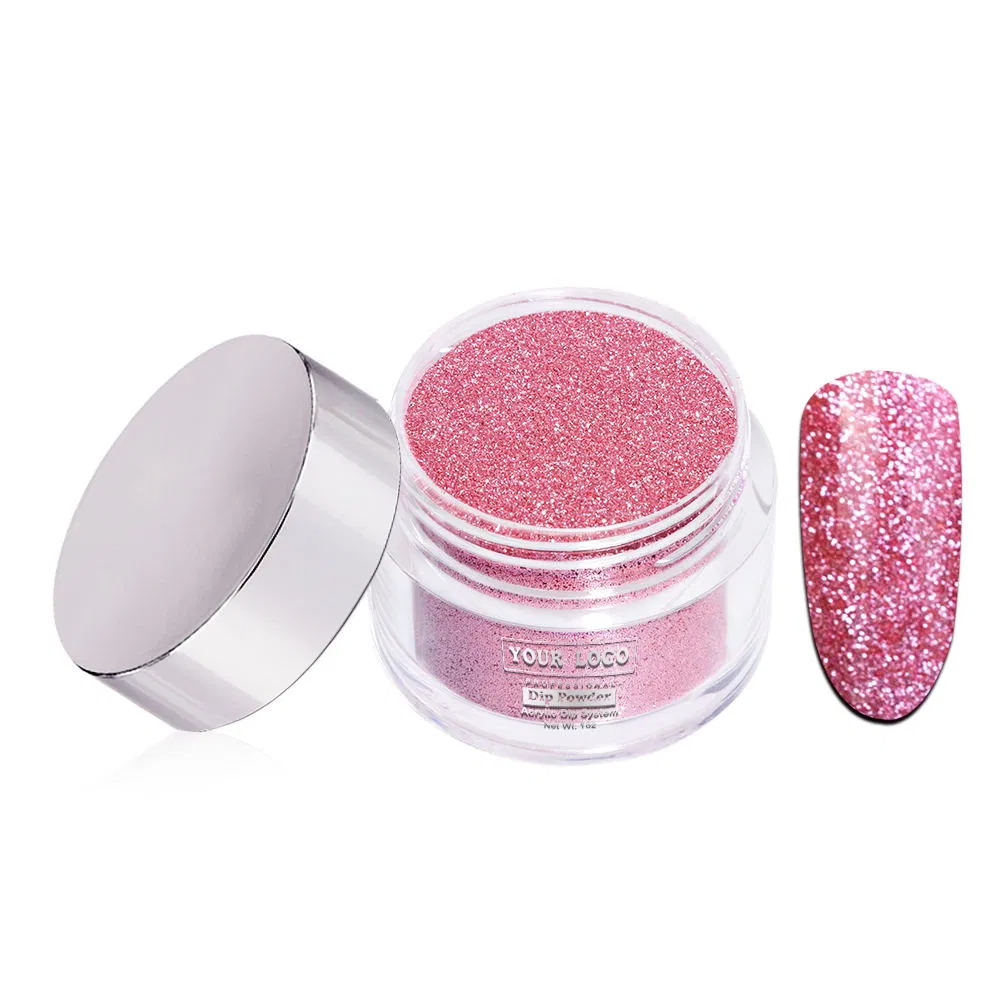 3 in 1 Set Match Glitter Acrylic Dipping Powder and Nail Varnish