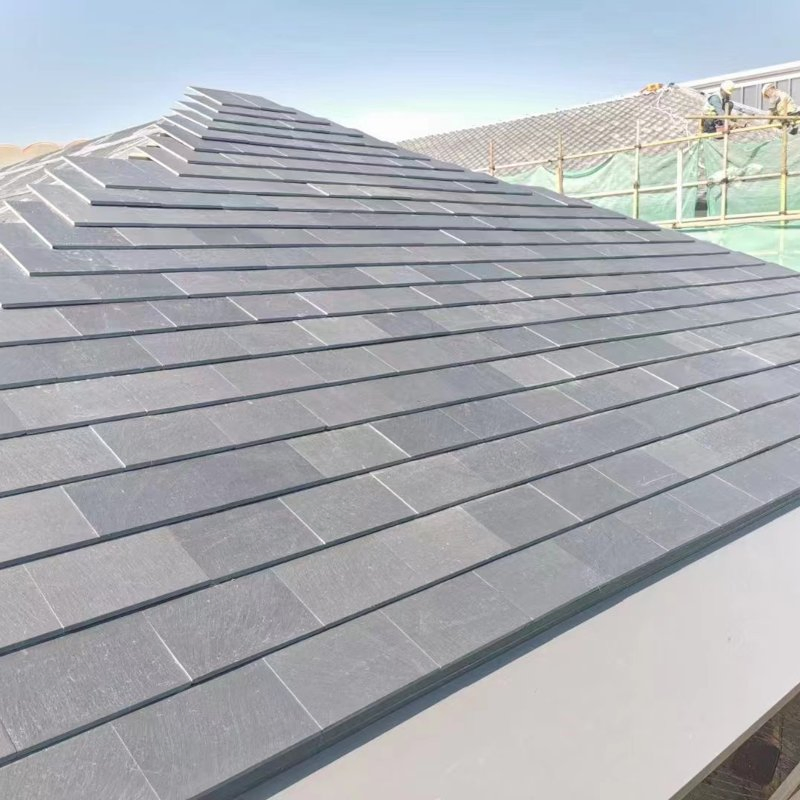 High-Quality Chinese Black Roof Slate Tile