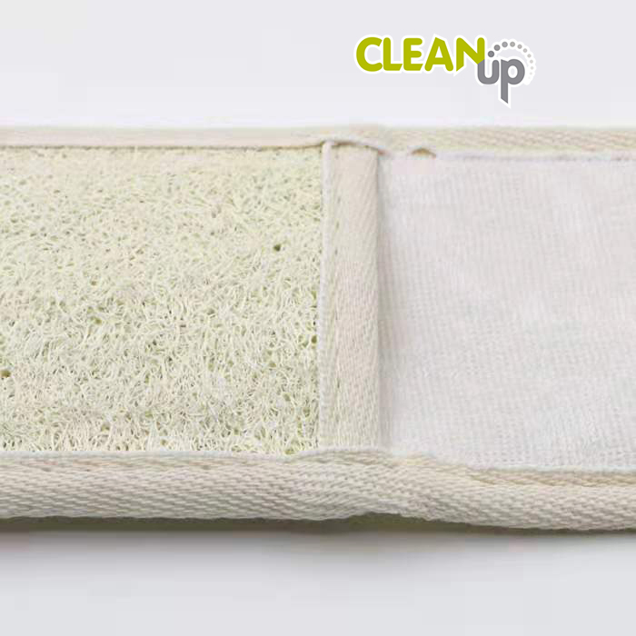 Long Natural Bath Strap Shower Belt Exfoliating Luffa Loofa Loofah Back Scrubber