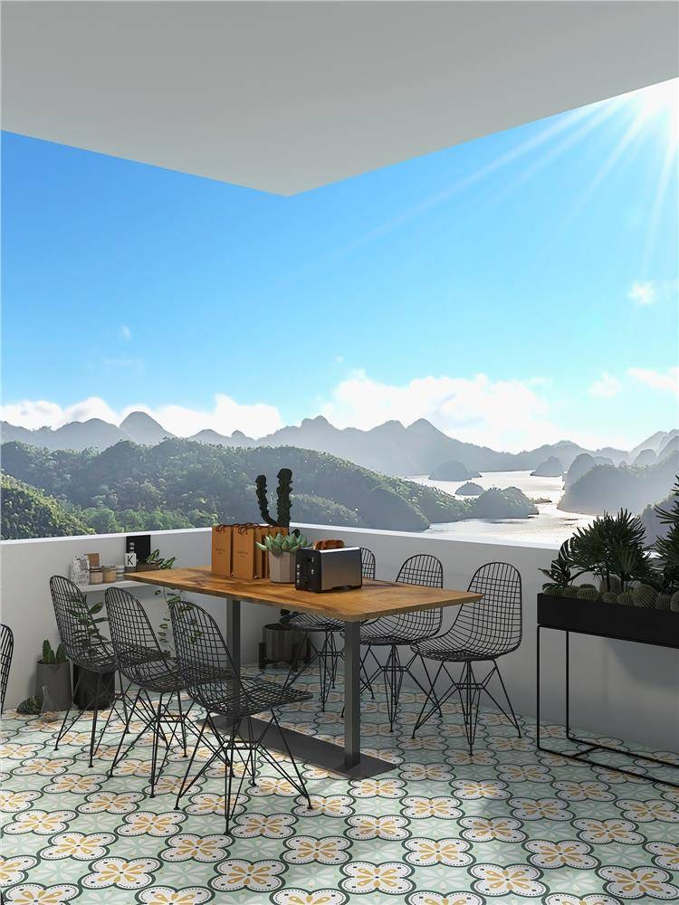 Manufacturer High Quality 600X600mm F6061-1 Decoration Pattern Porcelain Floor Wall Tile