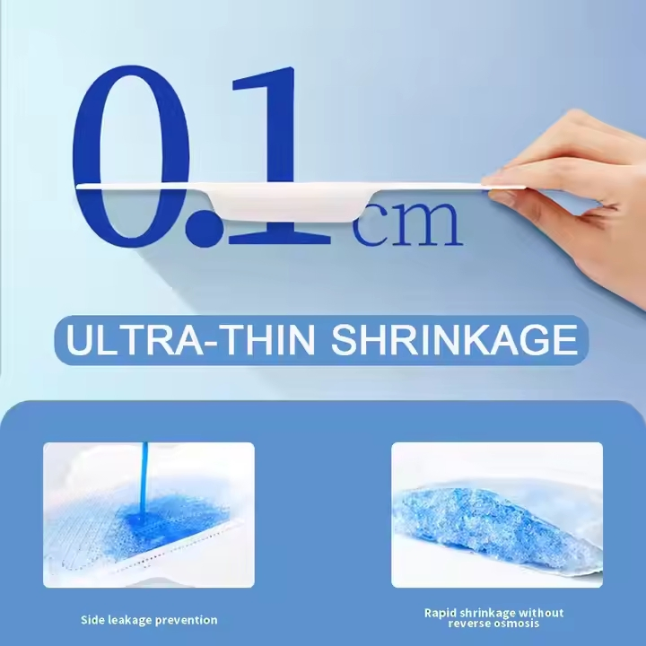 Hot Sale Organic Cotton Negative Ion Sanitary Pad for Women Super Feminine Hygiene Napkin Breathable Bamboo Competitive Price