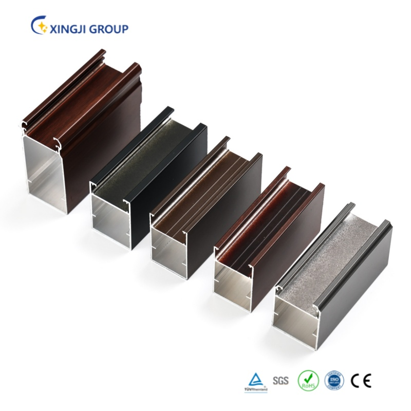Foshan China Factory 6060 Extruded Aluminum Alloy Windows Doors Profile