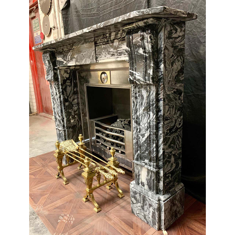 Newstar Customized Size Modern Design Factory Price Marble Fireplace Mantel for Home Stone