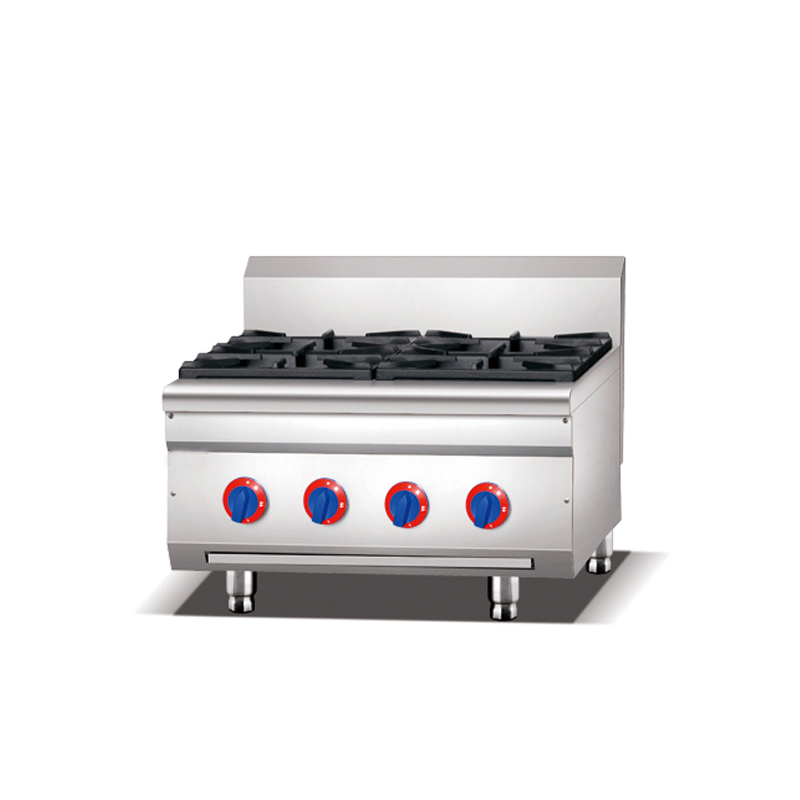 Commercial Kitchen Equipment Bakery Oven 4&6 Gas Stove Burner Cooking Range
