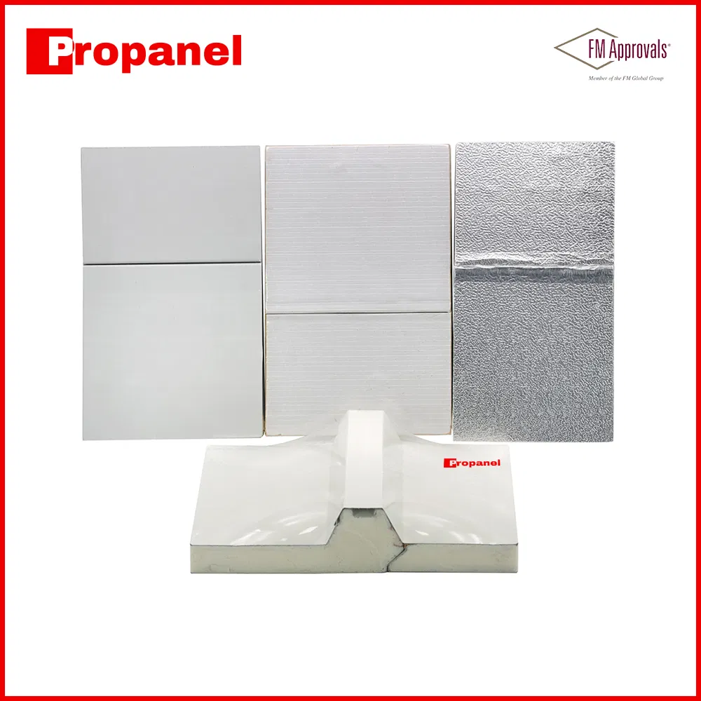 Low Cost Waterproof 30mm/40mm/50mm EPS/Rockwool/PU/PIR Sandwich Panel for Exterior Wall Panel