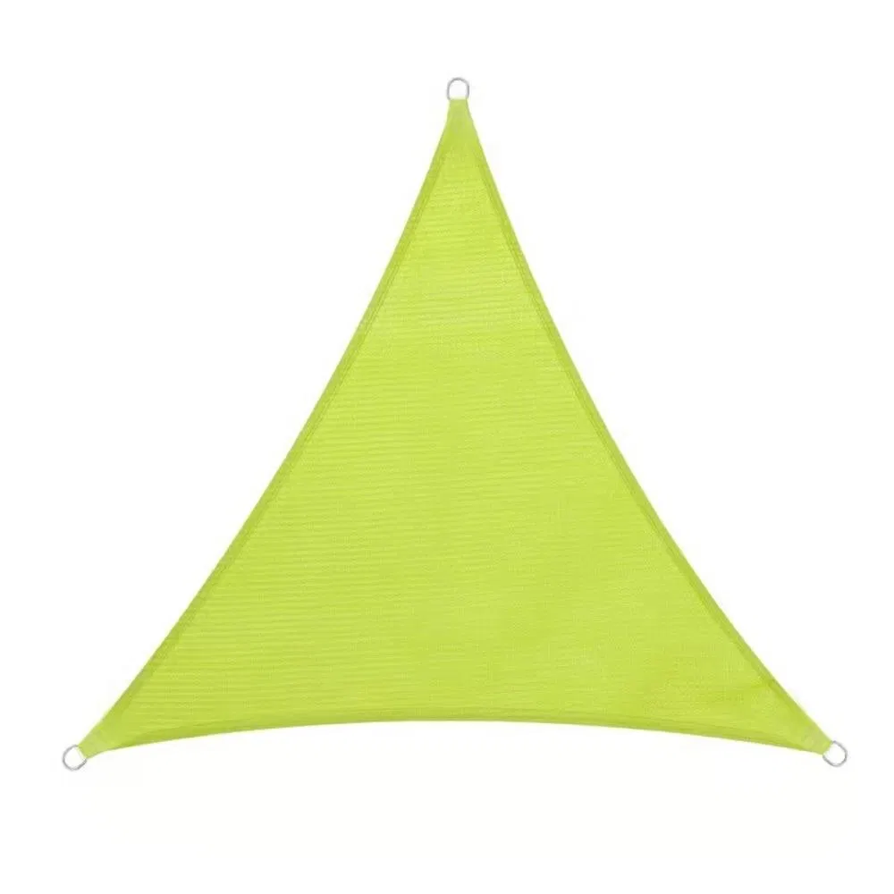 Outside Shade Sail 3 Sided UV Blocking Triangle Sun Shade for Patio, Lawn, Garden, Pergola Wbb19235