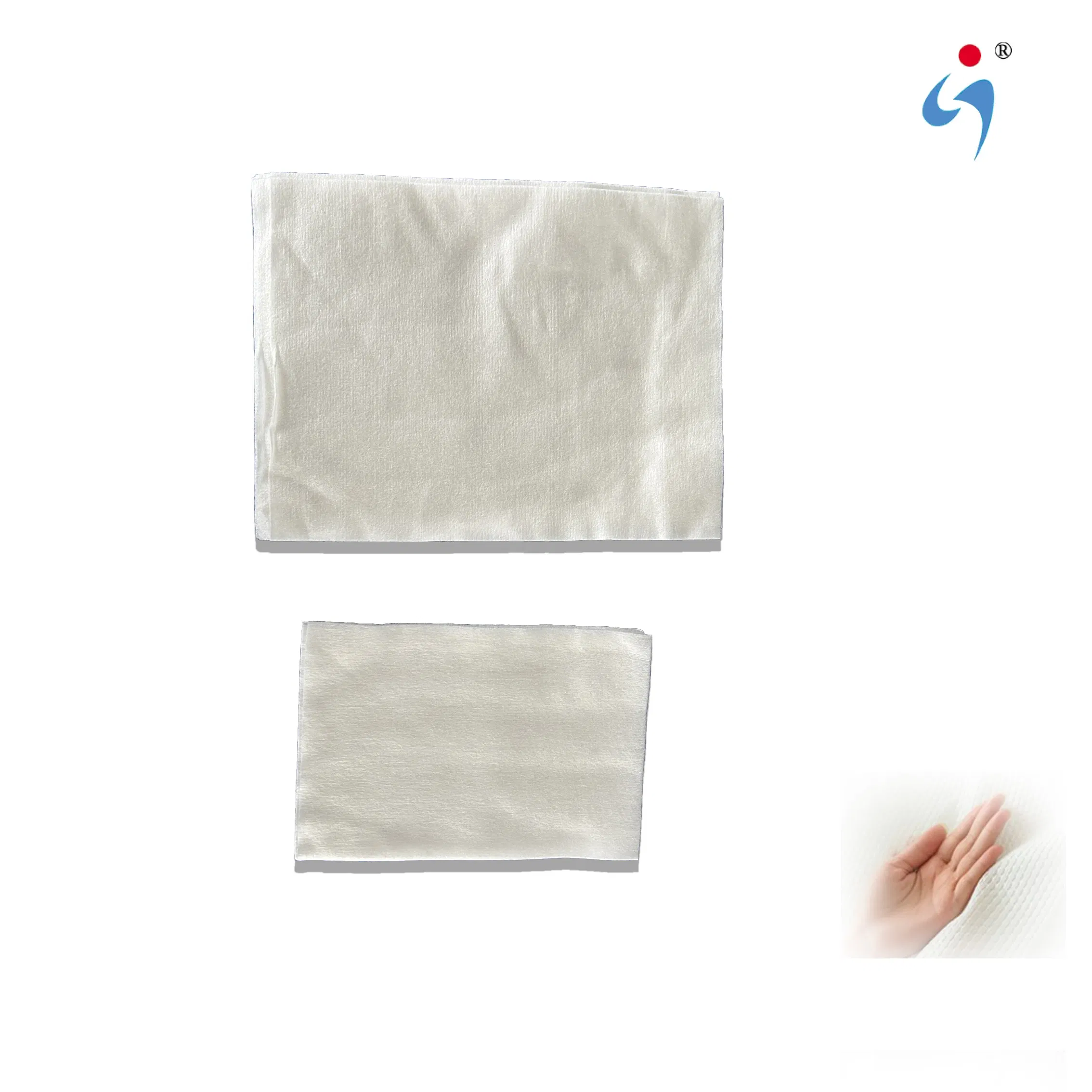 Nonwoven Spunlace Wash Gloves for Medical Use