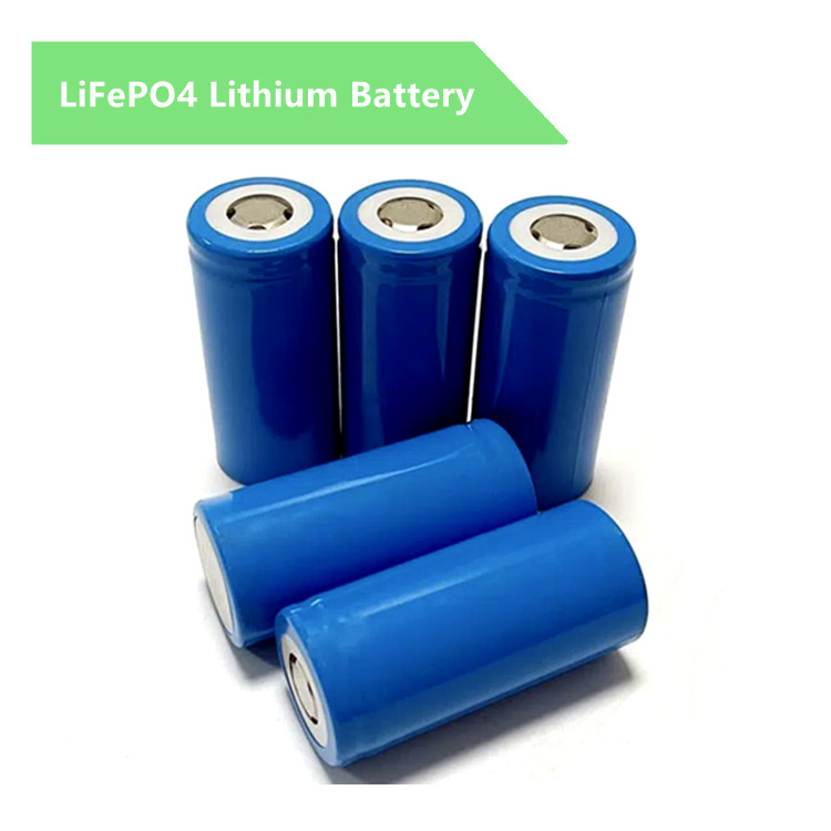 Cylindrical LiFePO4 Battery Cell 3.2V 5000mAh 3c
