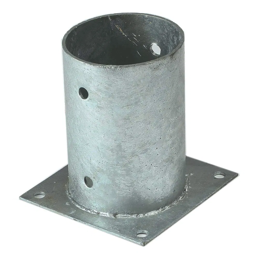 Круглая опорная пластина для деревянного столба