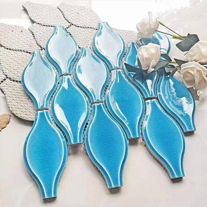 Керамическая мозаика 'Архитектура' для стен ванной и гостиной