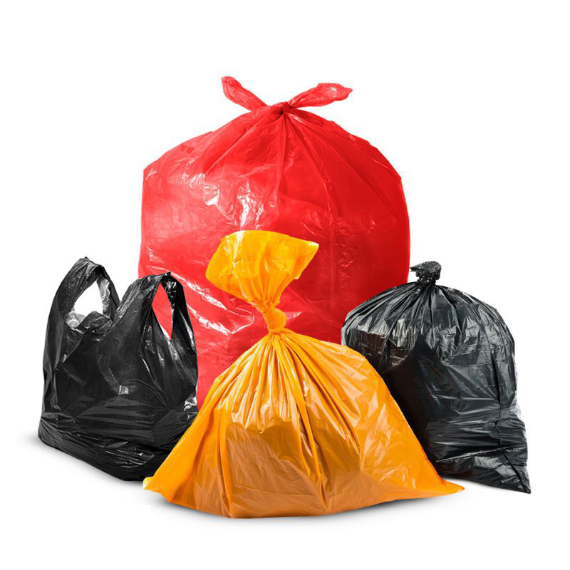Different Size Biohazard Bag PP PE Material Disposal Disposable Trash Bag