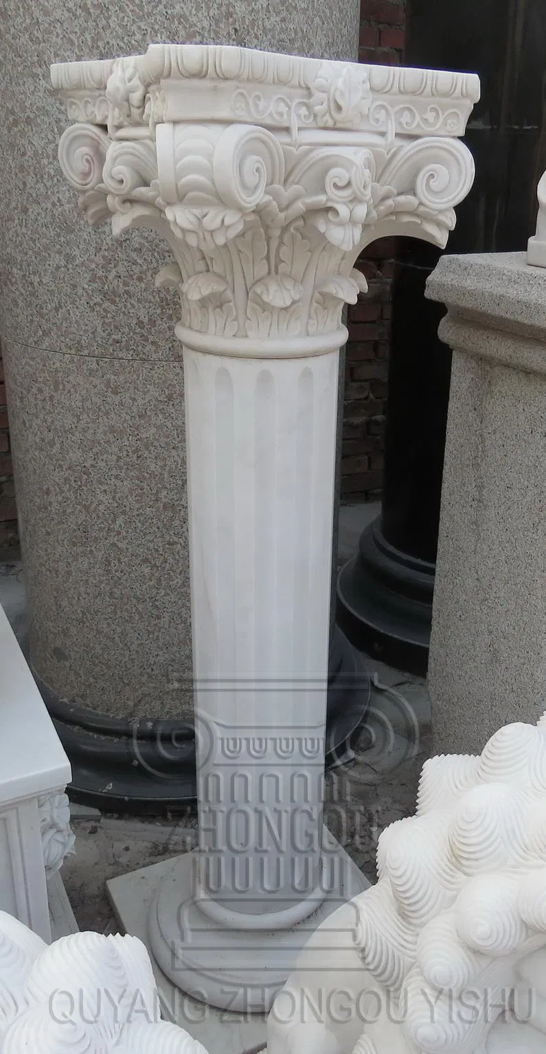 Marble Granite Elegant Architectural Home Decoration Column