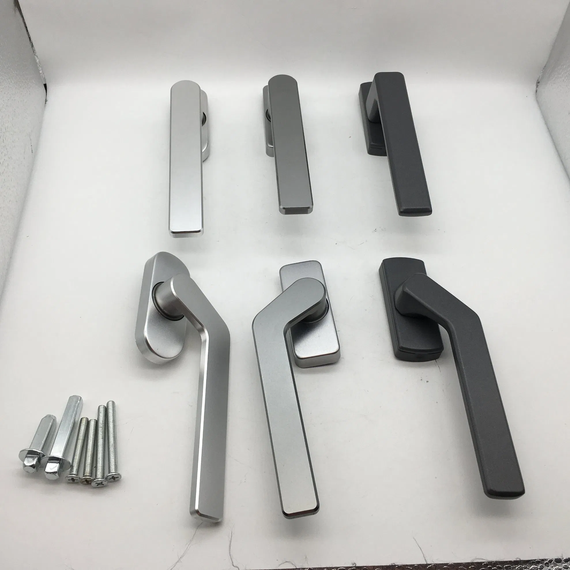 Aluminum Window Handle and Patio Door Handle Push Lock for Aluminum Frame Window