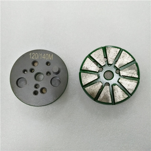 76mm 10 Seg Flat Type Grind Concrete Wheel