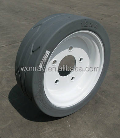 Skyjack Scissor Lift Solid Rubber Tire Set 12x4, 2.00-8, 16x5x12, 4.00-8, 12x4.5