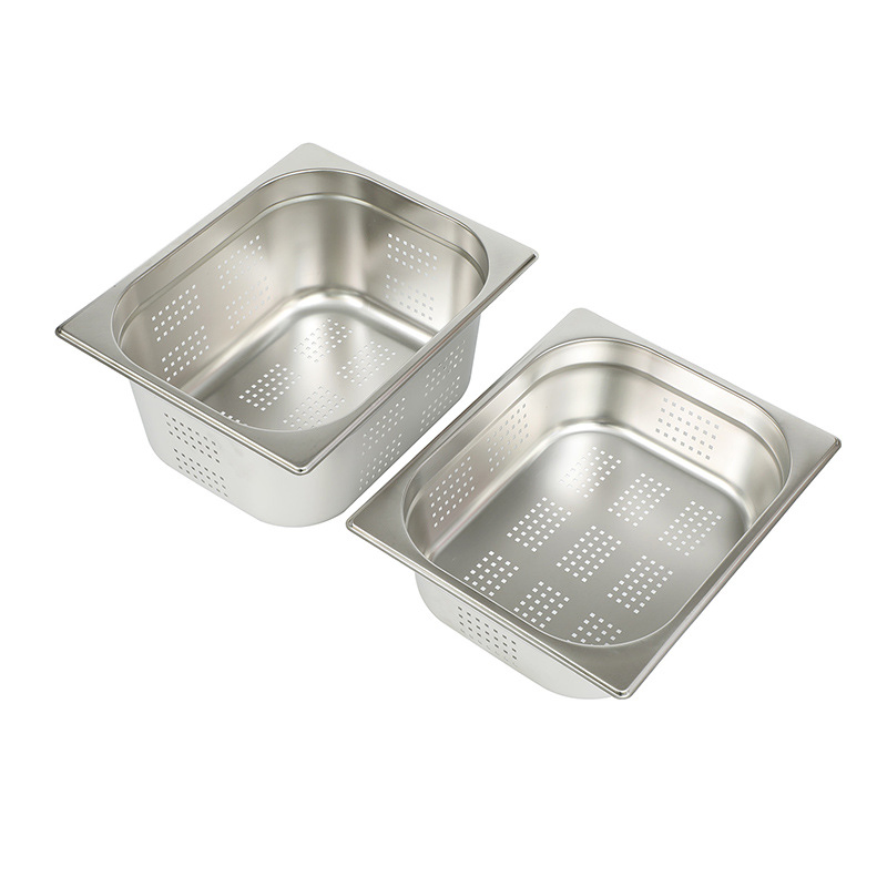 Stainless Steel Gn Pan Standard Sizes Gastronorm Food Pan Buffet