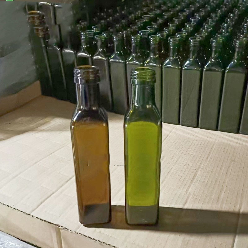 Popular Glass Bottle Olive Oil Linseed Soy Sauce Vinegar Dispensing Empty Bottle