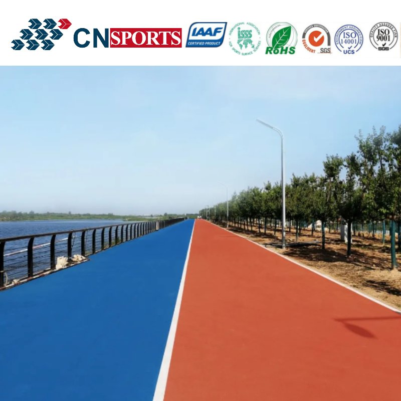 Color Durable and Environmental Protection Crystal Road Flooring