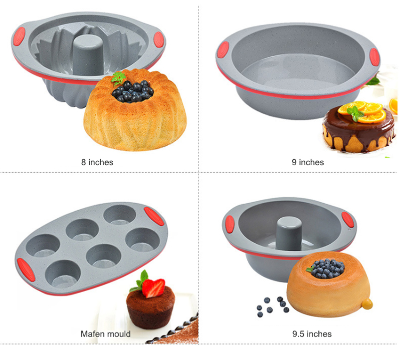 LFGB and FDA Certified Custom Silicone Cake Mold