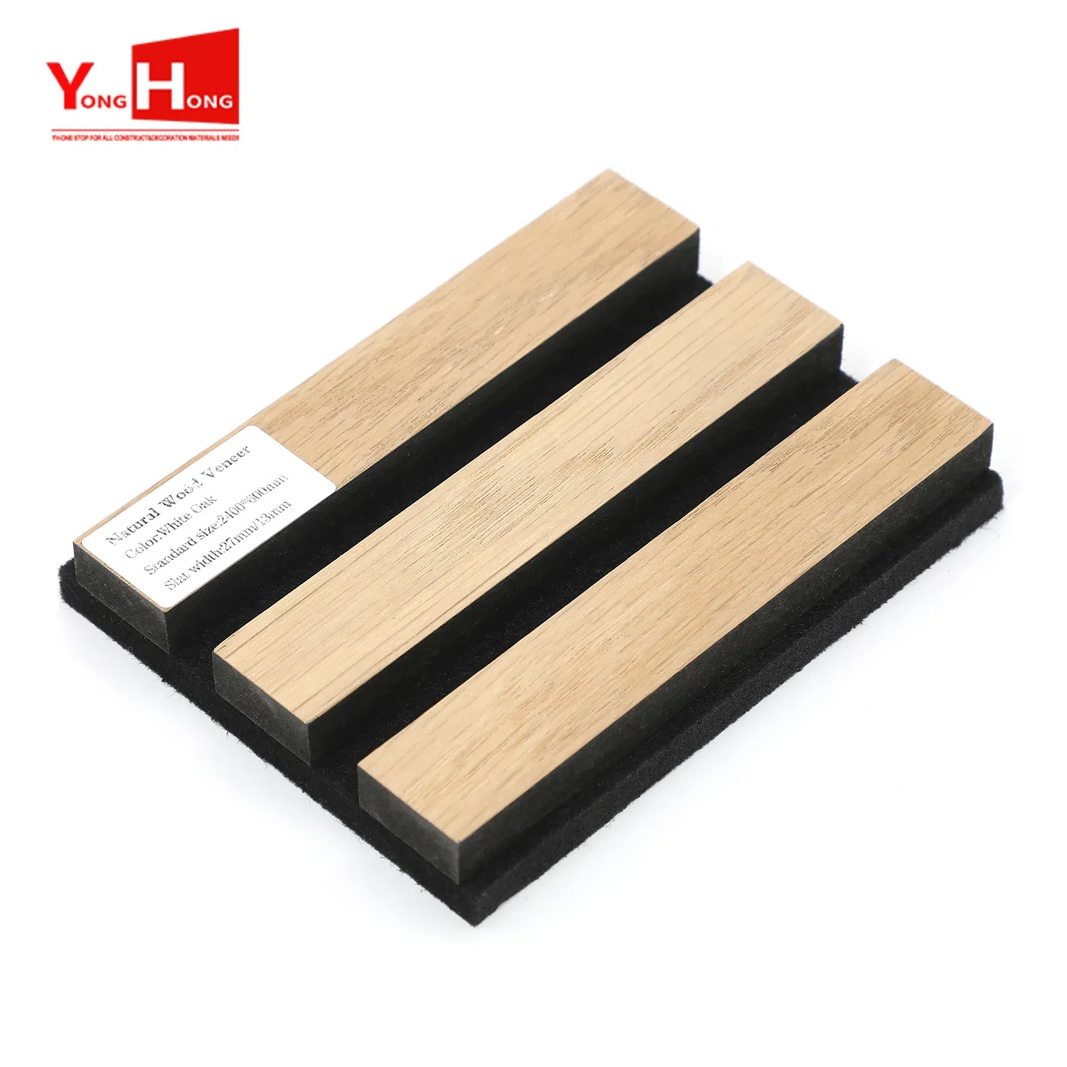 High Quality Soundproof Wall Panels MDF Wood Slatted Wall Acoustic Felt Panels for Interior Decoration Wall