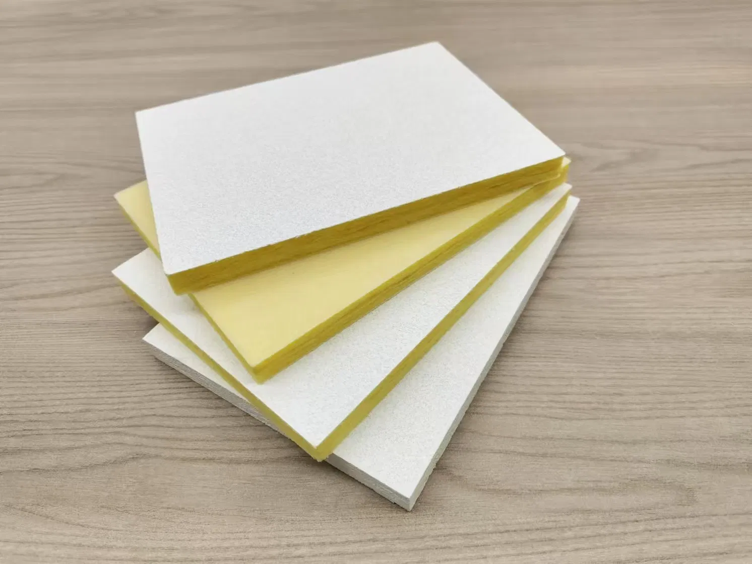 China Acoustic Ceiling Tiles 2X2FT Mineral Wool Insulation Ceiling Board Fiberglass Stonewool Materials