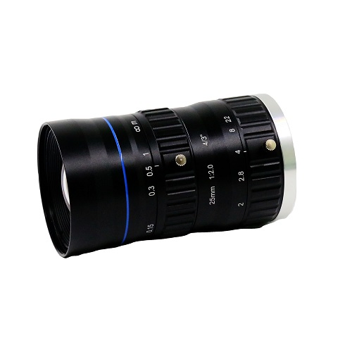 Объектив C-Mount 25mm F2.0 12Мп для машинного зрения