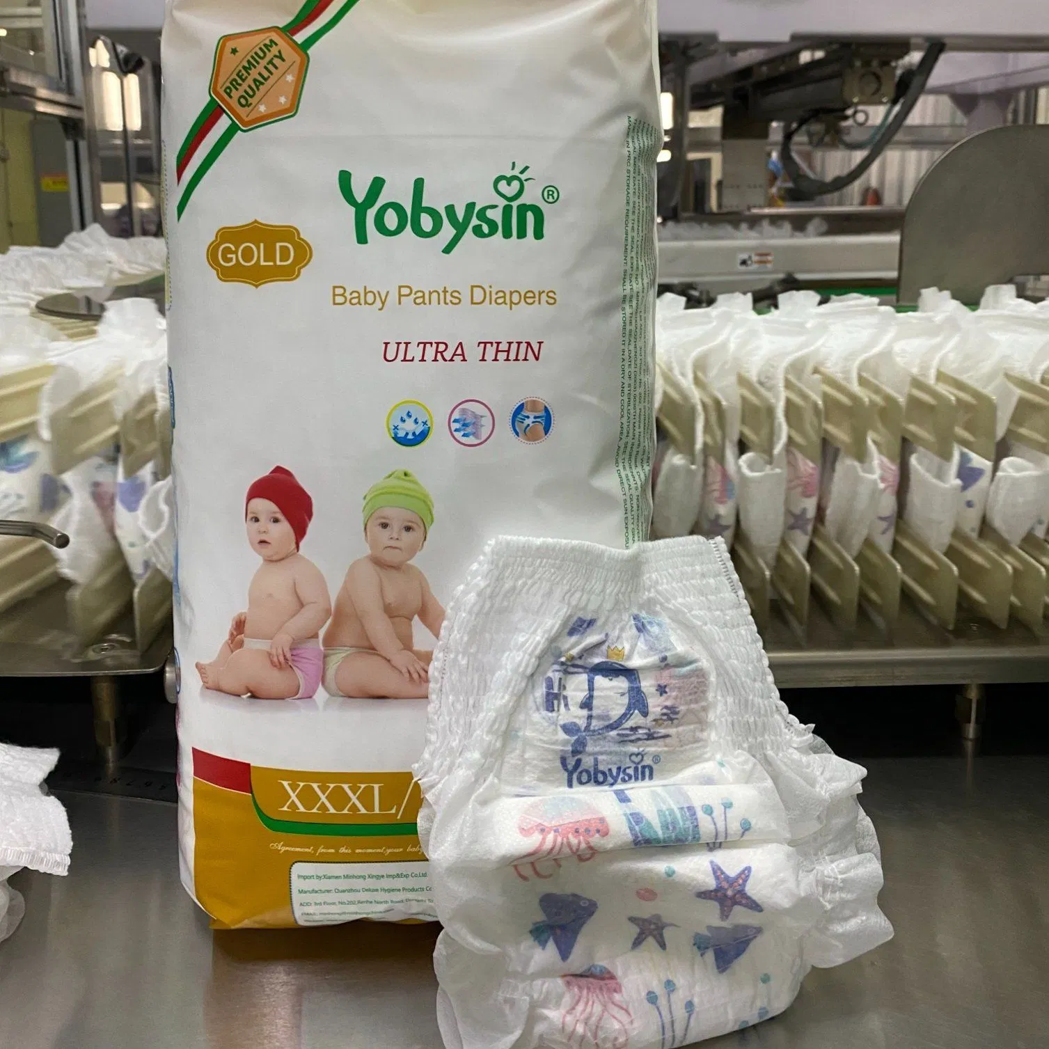 Подгузники-трусики Yobysin Super Absorbency