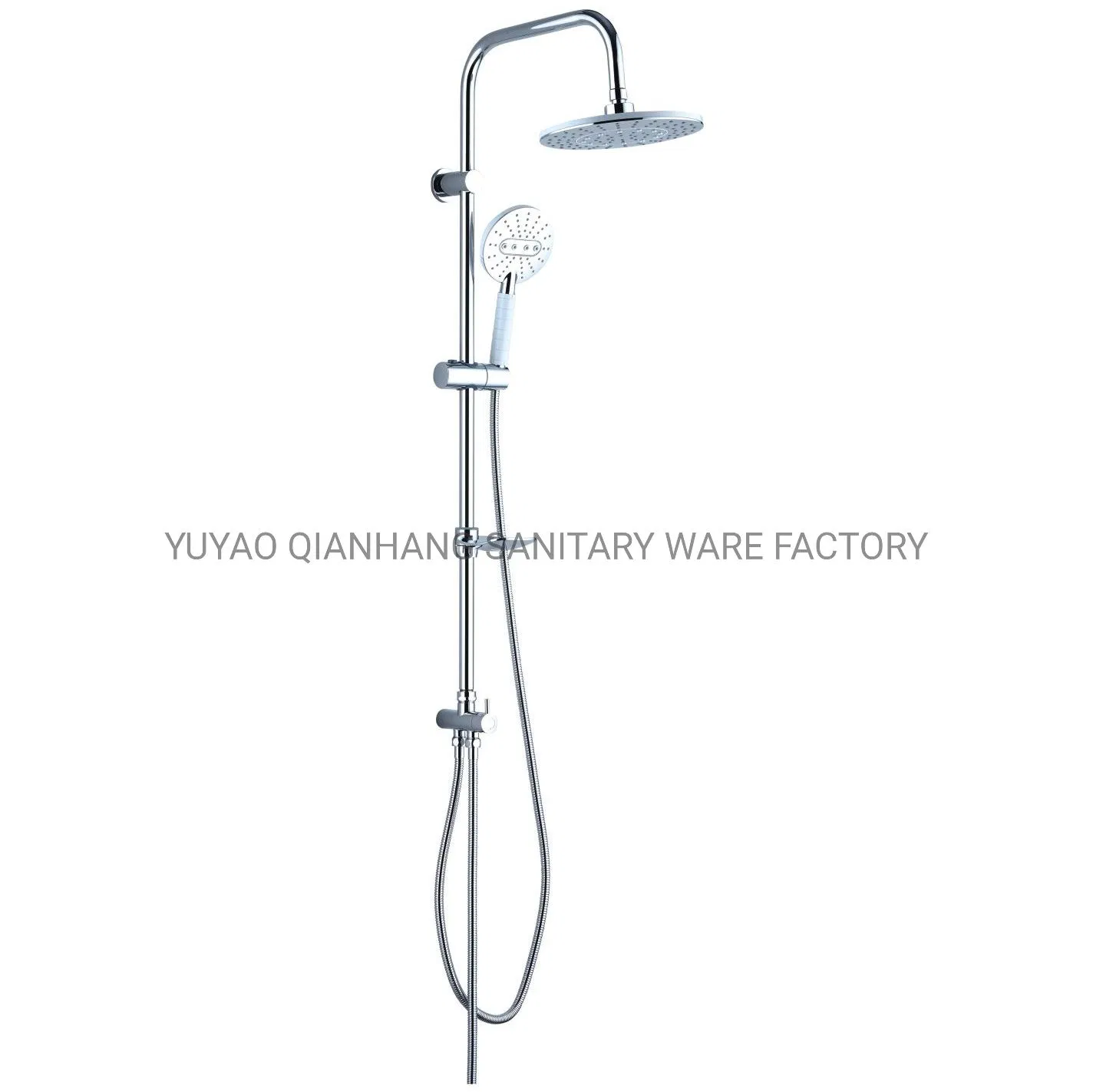 Handheld Shower Head Multiple Spray Function Chrome Plated ABS