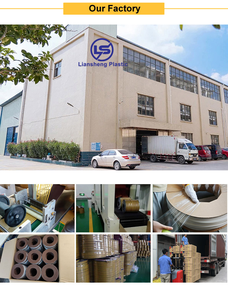 Draught Excluder Closed Cell PVC Foam Weatherstripping Tape Self Adhesive Foam Sealing Strip for Window and Doors