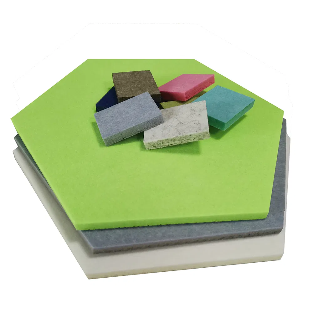 Decorative Acoustic Ceiling with Wholesale Pet Felt Panels and Reduce Noise Features