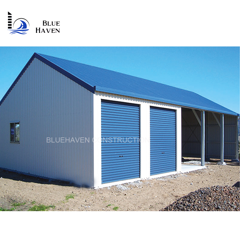Galvanized Steel Frame Garage Garden Storage Shed Outdoor