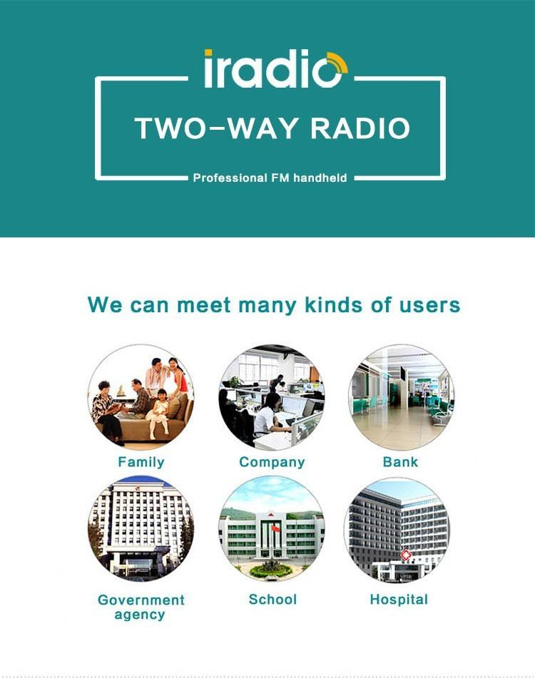 Hot Sale Iradio R5900 Two Way Radio - 10W Output Power