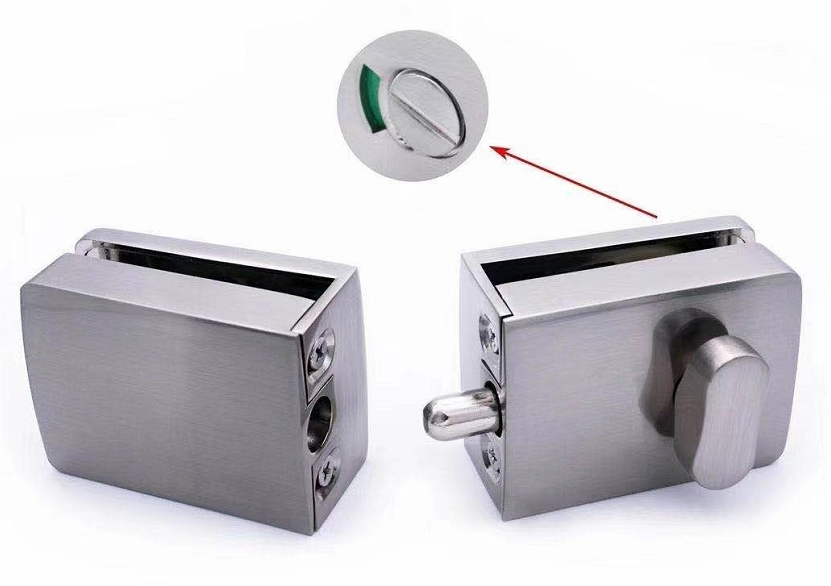 Stainless Steel Glass Lock for Folding Door