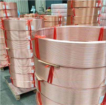 ASTM B280 3/8'' 1/4'' 1/2'' Air Conditioning Copper Tube Soft Copper Tube
