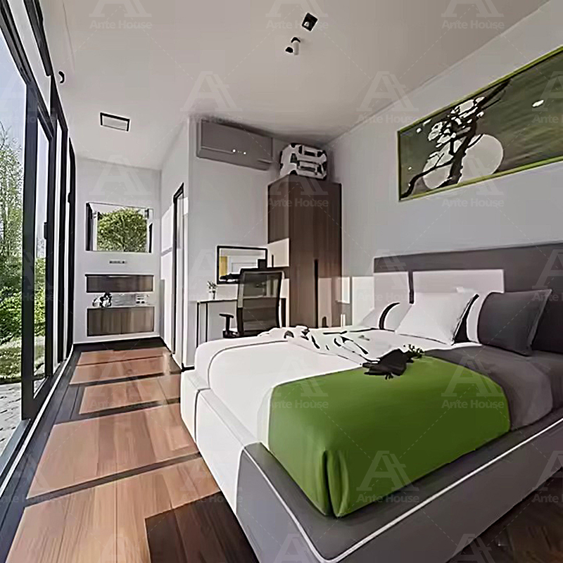 White or Customized Color Steel Structure Prefabricated Container Prefab House