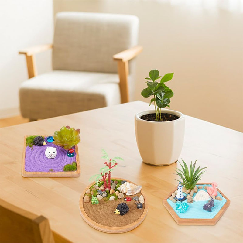 Набор для сада дзен японский Океанский пляж песочница