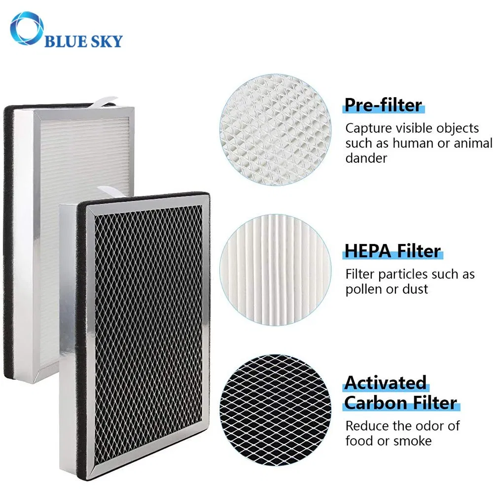 Replacement True HEPA Activated Carbon Filters for Medify Ma-25 Air Purifier Parts